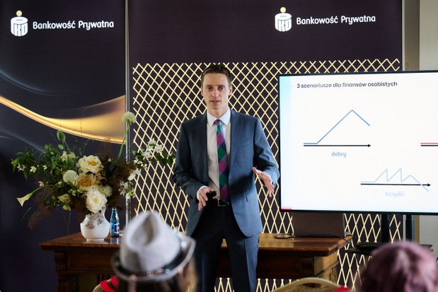 Moda na inwestowanie - warsztat zorganizowany przez PKO Bank Polski, który poprowadził Łukasz Mickiewicz, menedżer ds. komunikacji inwestycyjnej
