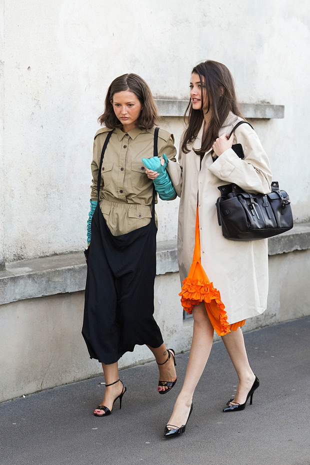 Street Style - Day 3 - Milan Fashion Week - Womenswear Fall/Winter 2026/2027