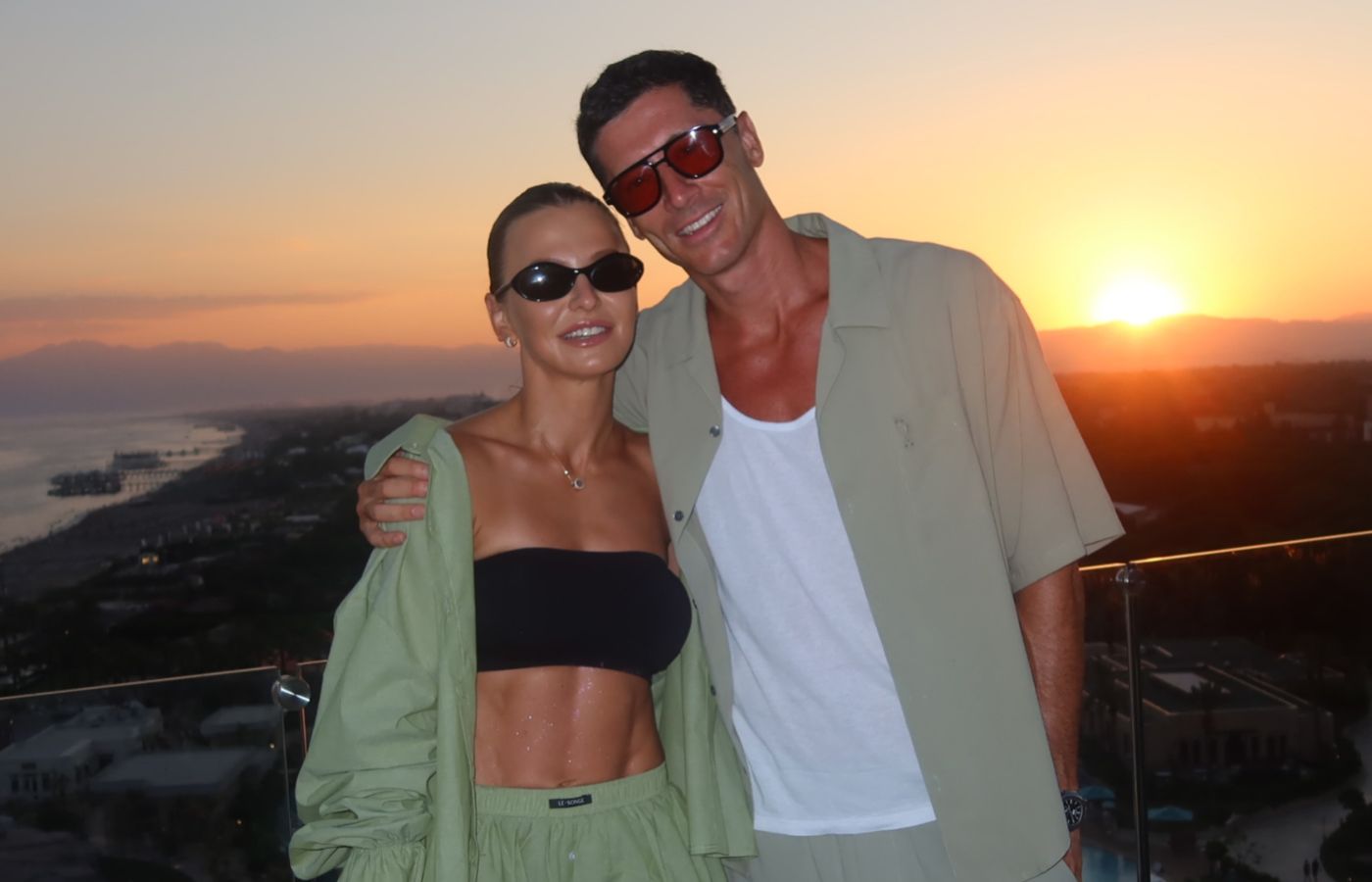 Anna i Robert Lewandowscy