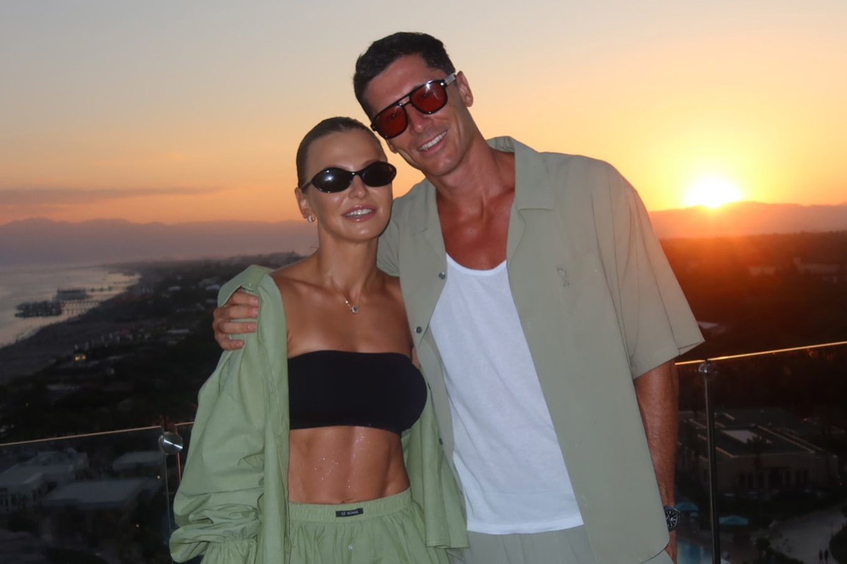 Anna i Robert Lewandowscy