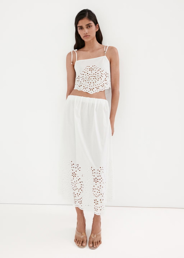 5 spódnic z H&amp;M, Reserved i Mango w stylu wakacji na Capri