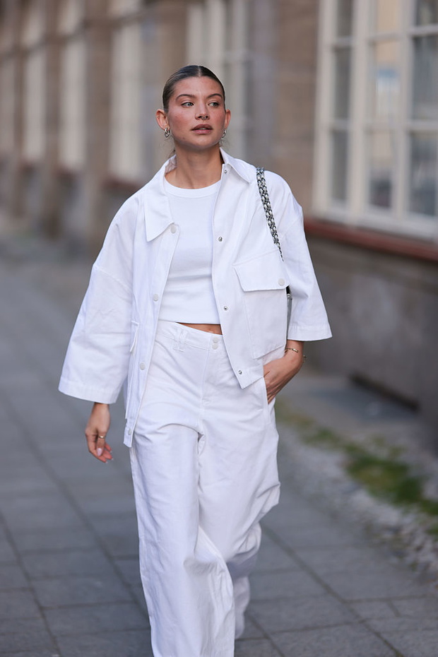 Fluid ivory trousers to luksusowa alternatywa dla lnu