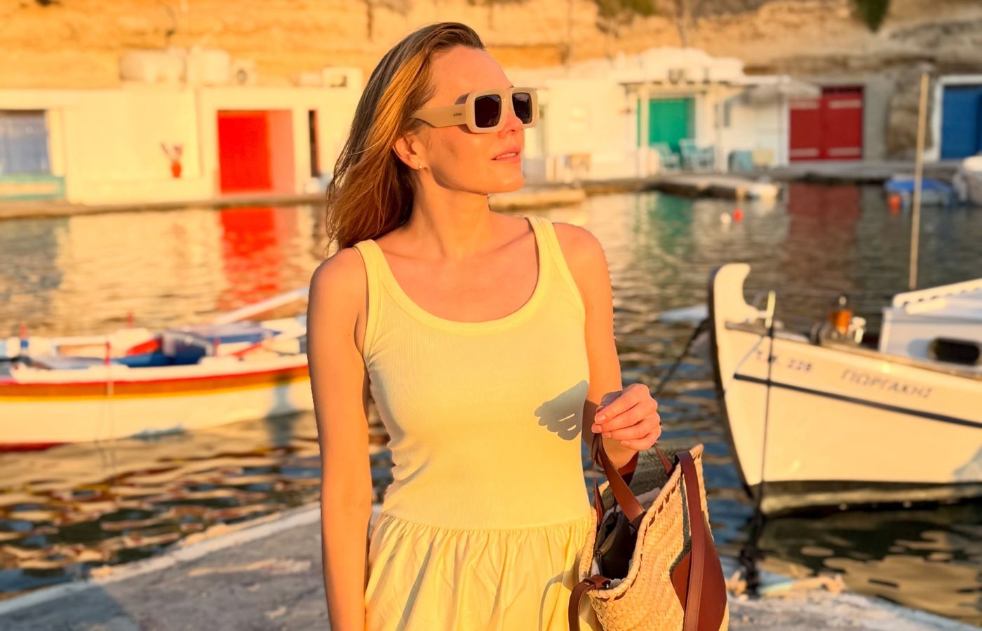 Magda Lamparska w letniej stylizacji