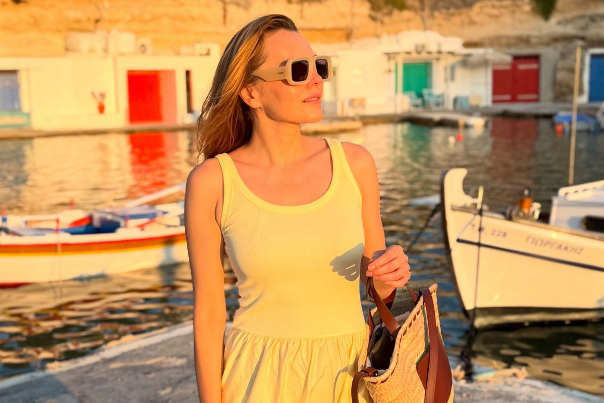 Magda Lamparska w letniej stylizacji