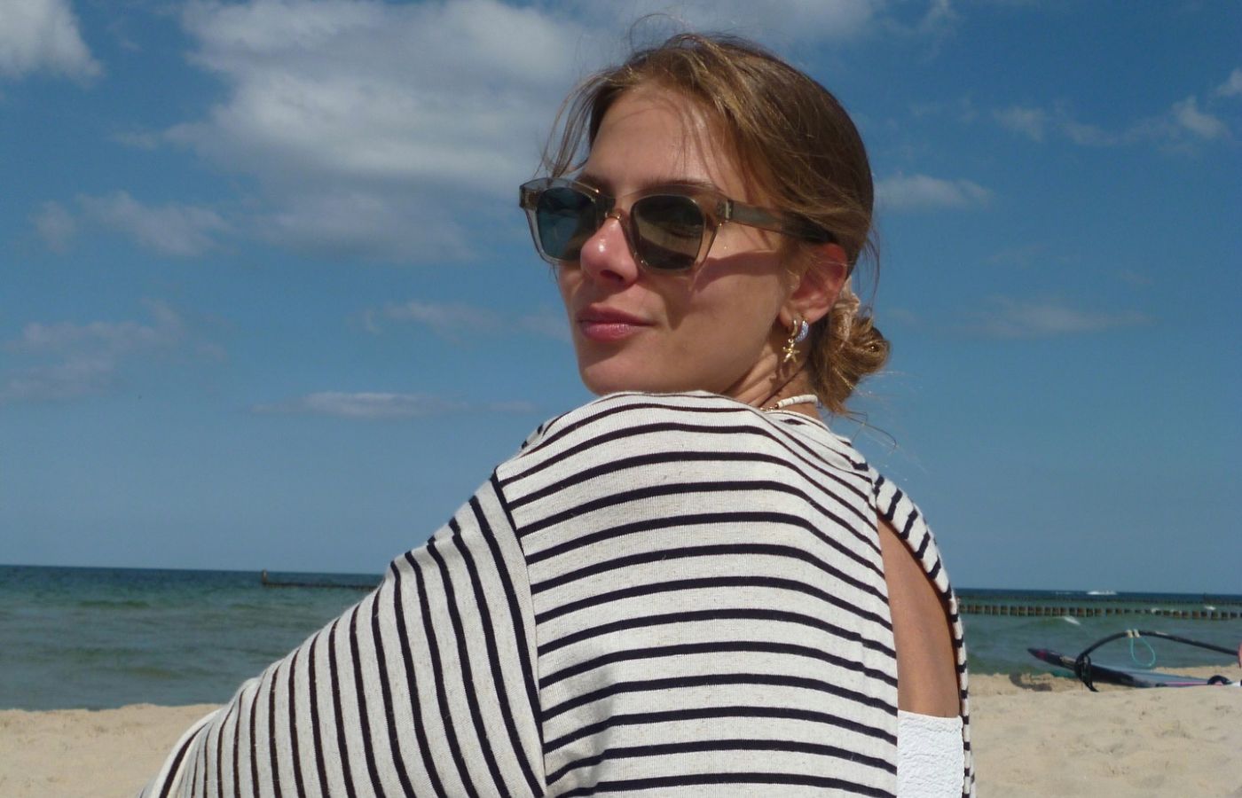 Marta Wierzbicka w sukience na lato