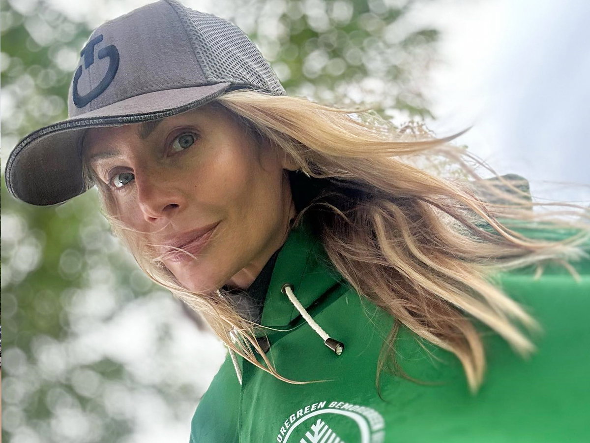 Jej jeansy w odcieniu "Azul Bebé" będą hitem jesieni 2026 / Fot. Agnieszka Woźniak-Starak Instagram