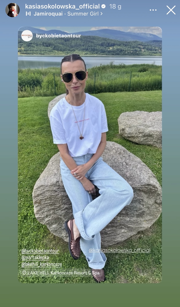 Jeansy w stylu Kasi Sokołowskiej