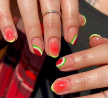 Watermelon Nails na lato 2026