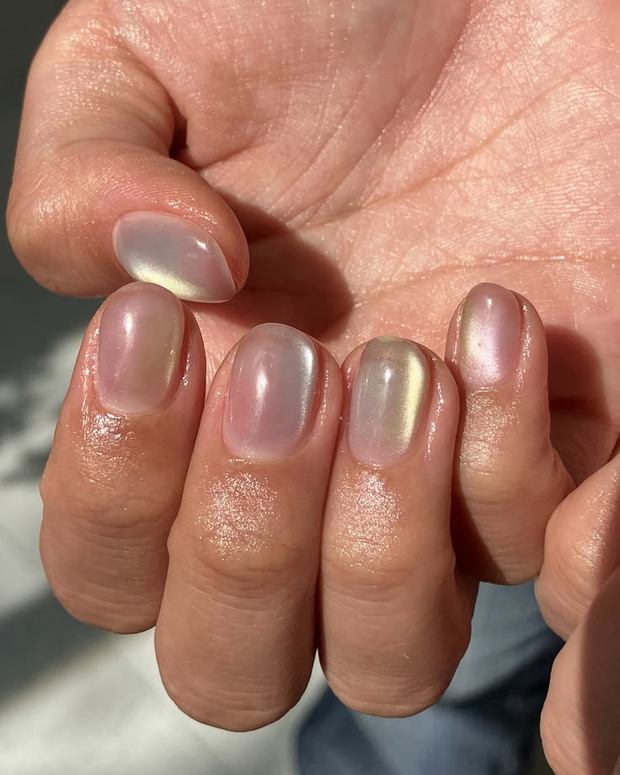 Sea Glass Nails