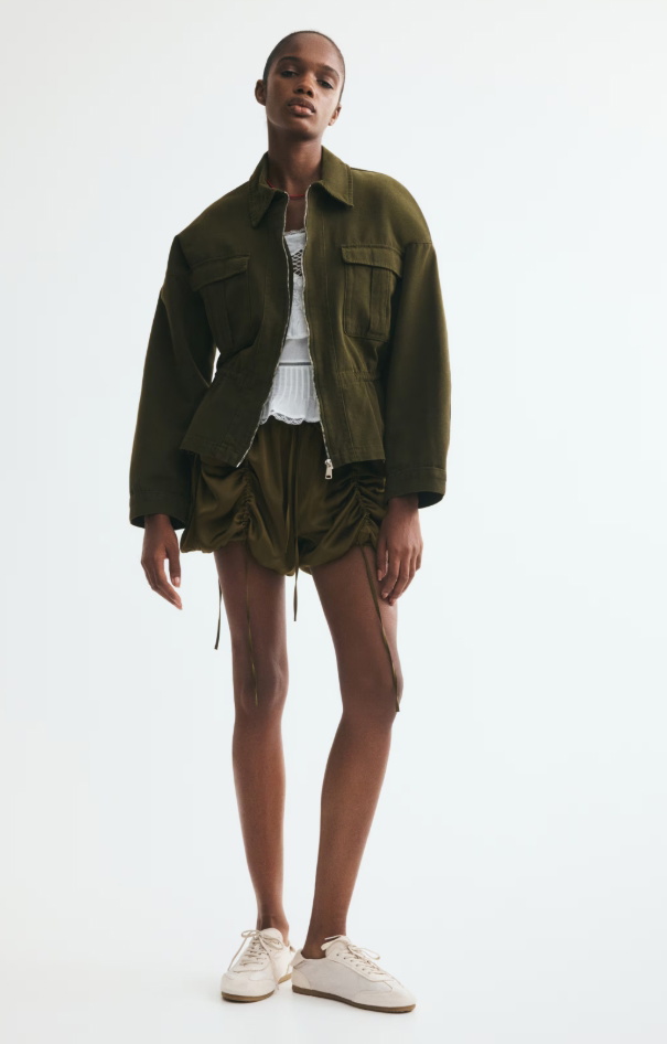 Kurtka „ranger green” z H&M