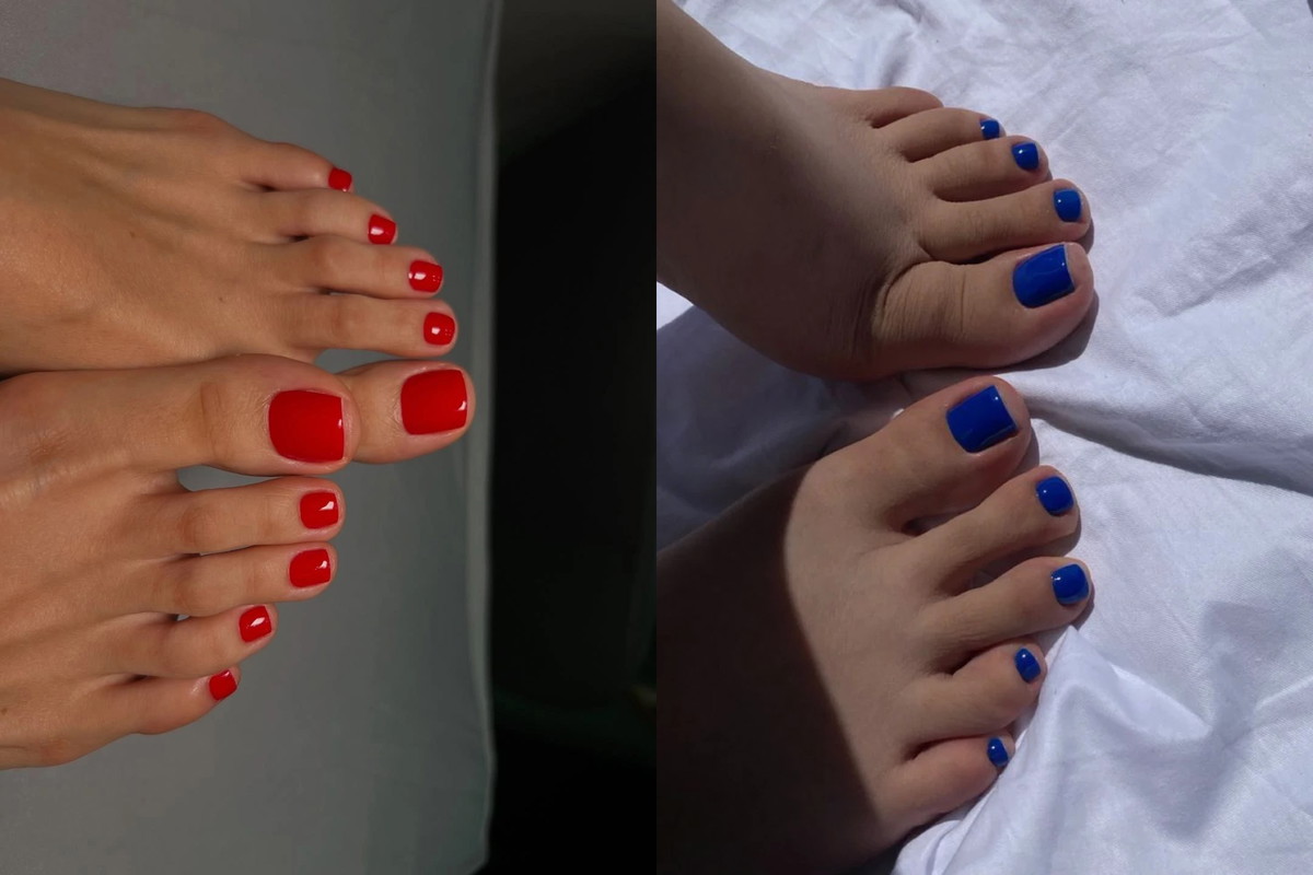 TOP 3 kolory pedicure na lato 2026
