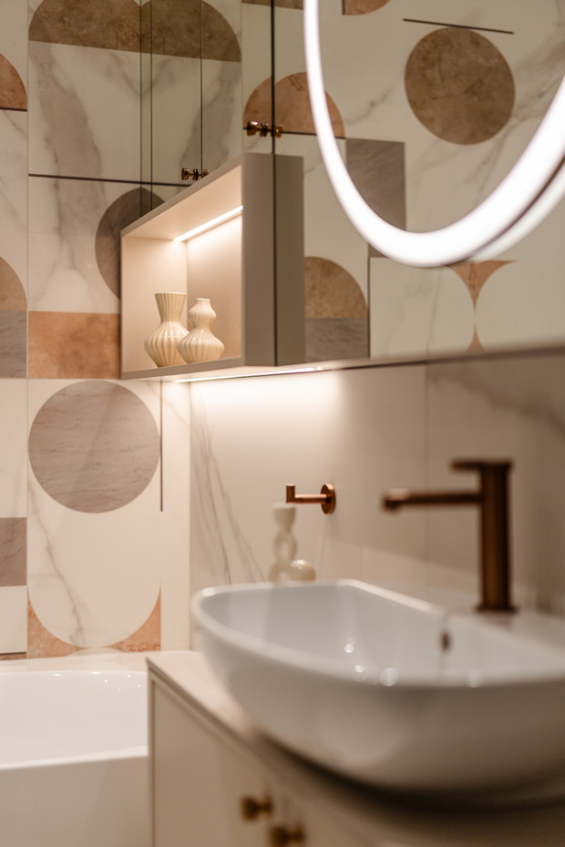 90 m2 w kobiecym stylu