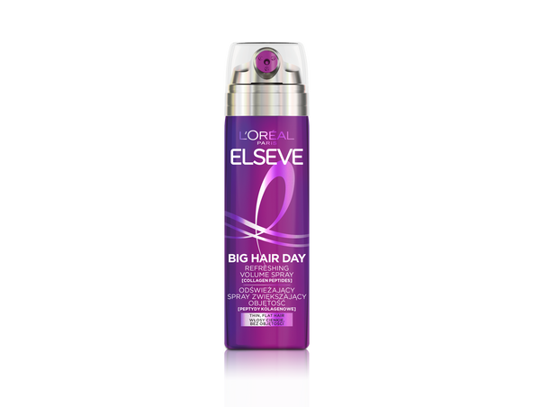L'Oréal Paris Elseve Big Hair Day Odświeżający Spray Zwiększający Objętość Włosów