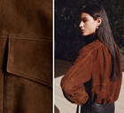 Kurtka zamszowa H&M Premium Selection