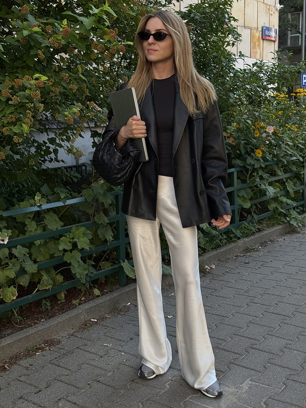 Spodnie i sneakersy Kasi Tusk