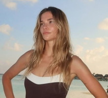 Maja Bohosiewicz w stylizacji na koniec lata