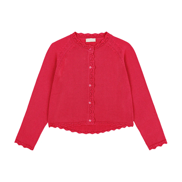 czerwony sweter