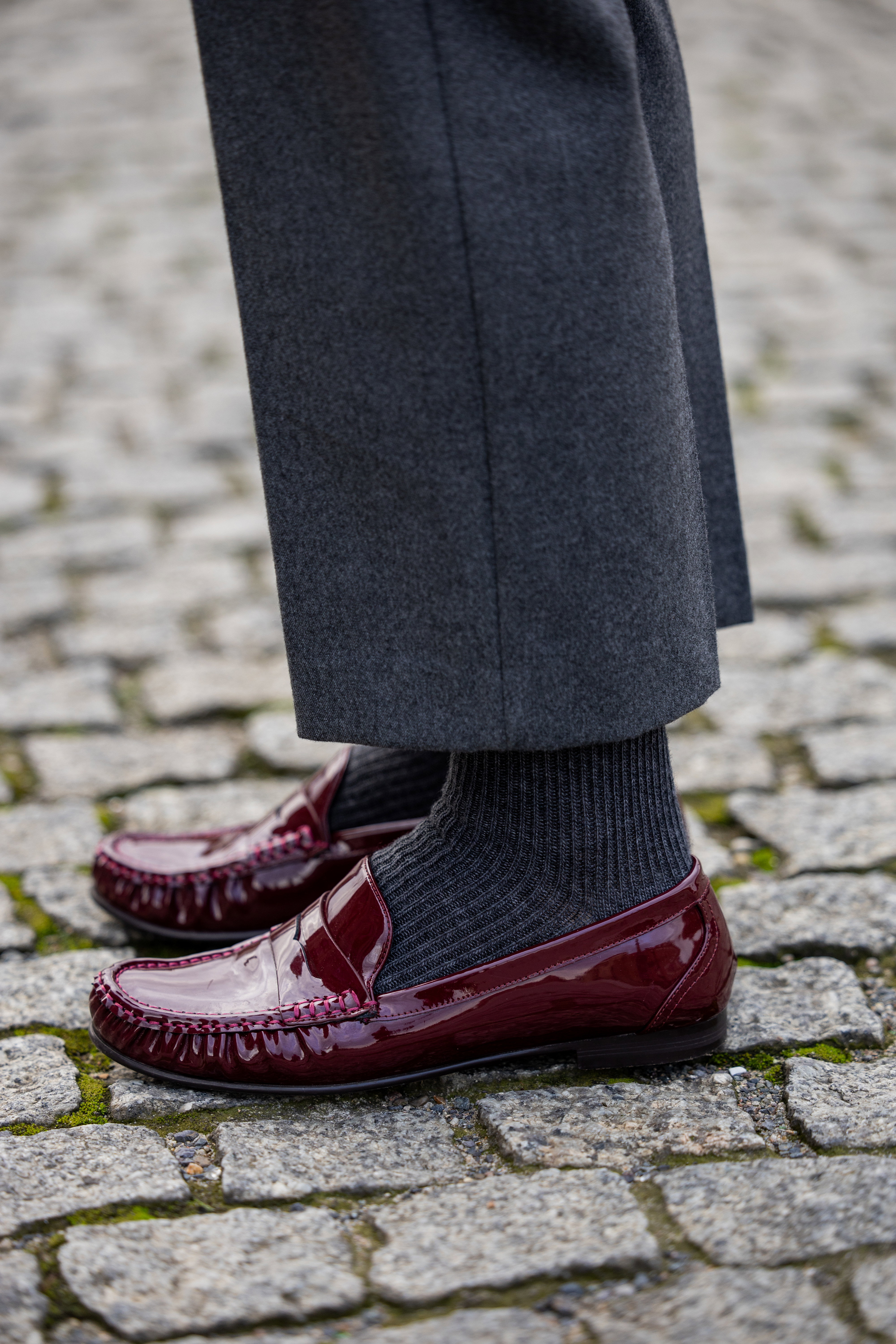 Chocolate leather loafers z Reserved. Trend jesień 2026