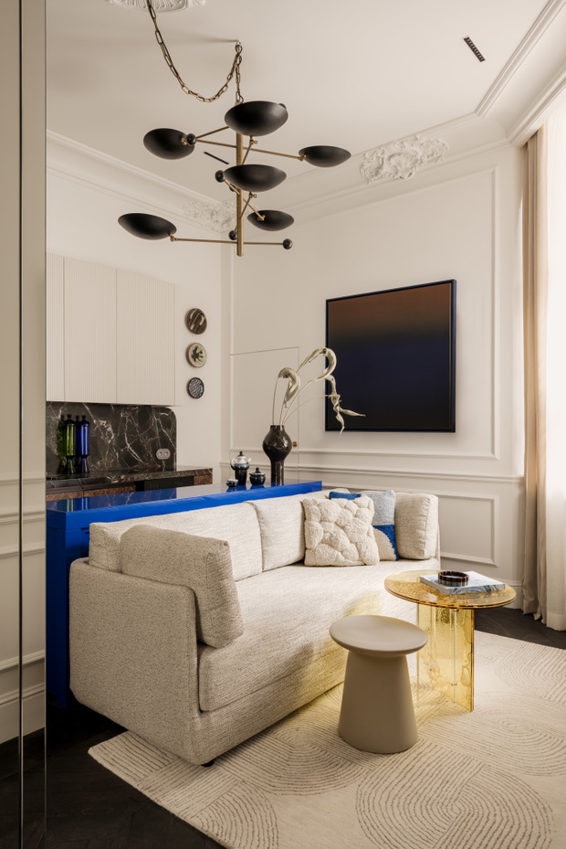 Projekt: Piotr Łucyan / ArtUp Interiors,fot: Oni Studio, stylizacja: Bartłomiej Panasiuk