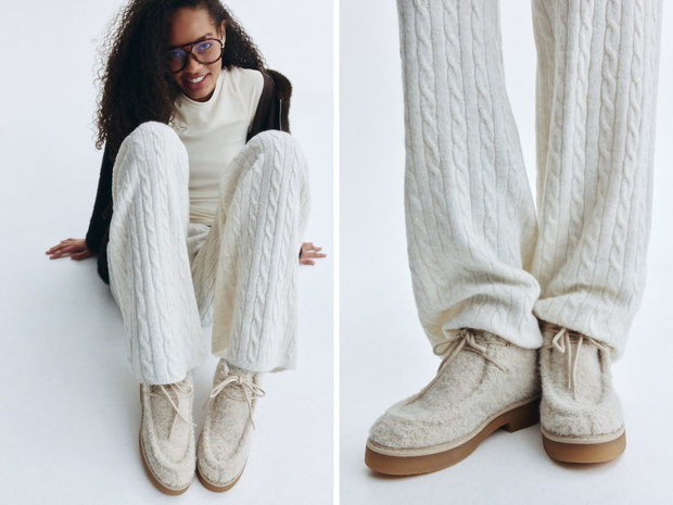 Sznurowane botki – H&M
