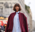 "Bonbon" jacket w kolorze rdzawego brązu to nowy hit H&M na sezon przejściowy w stylu paryskich it girls. Ideał na wietrzne dni