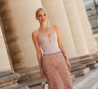 Jazzówki w kolorze "misty rose" z H&M to moje najpiękniejsze buty na jesień 2026. To inspiracja MIU MIU