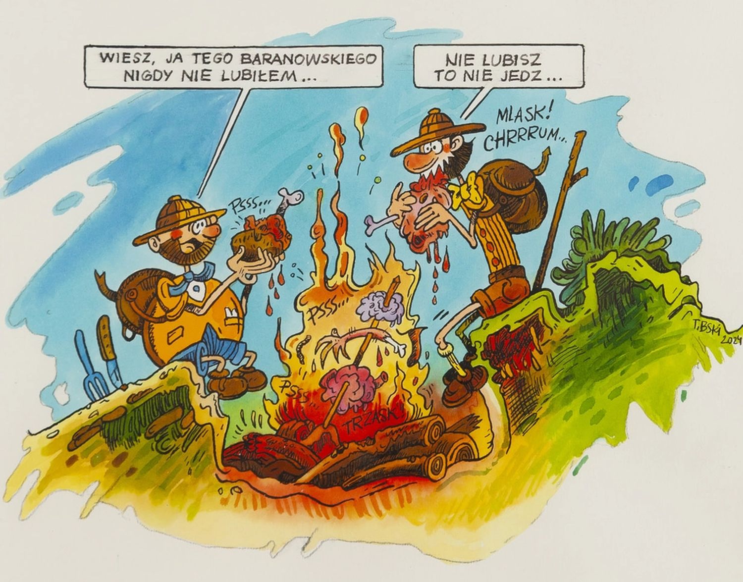 Tytus, Diplodok, Kajko i Kokosz: ponad sto prac komiksowych na bezpłatnej wystawie