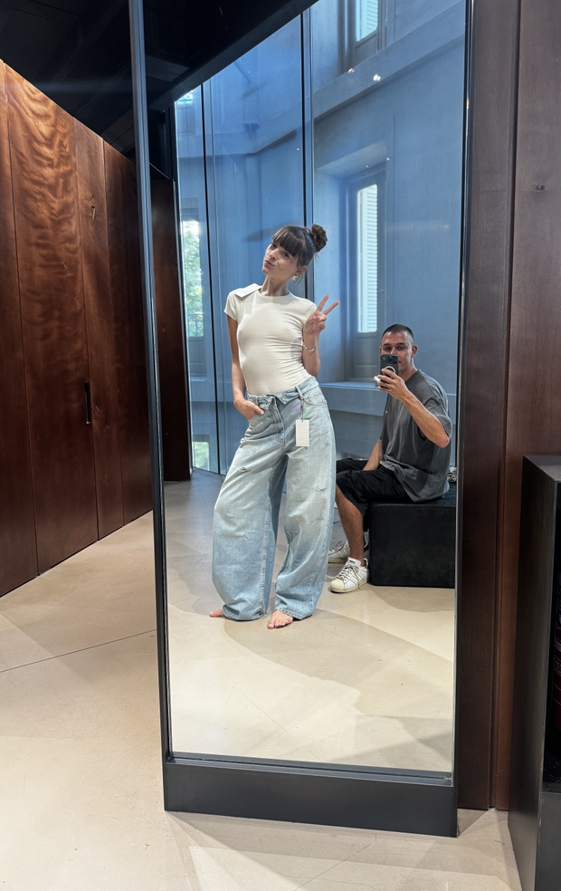 „Folded waistband jeans” – moje nowe ulubione jeansy