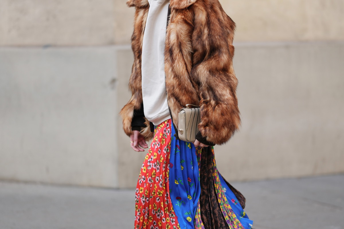 Fall floral skirt. Kwiatowa spódnica na jesień 2026