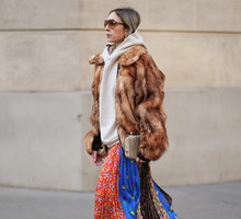 Fall floral skirt. Kwiatowa spódnica na jesień 2026
