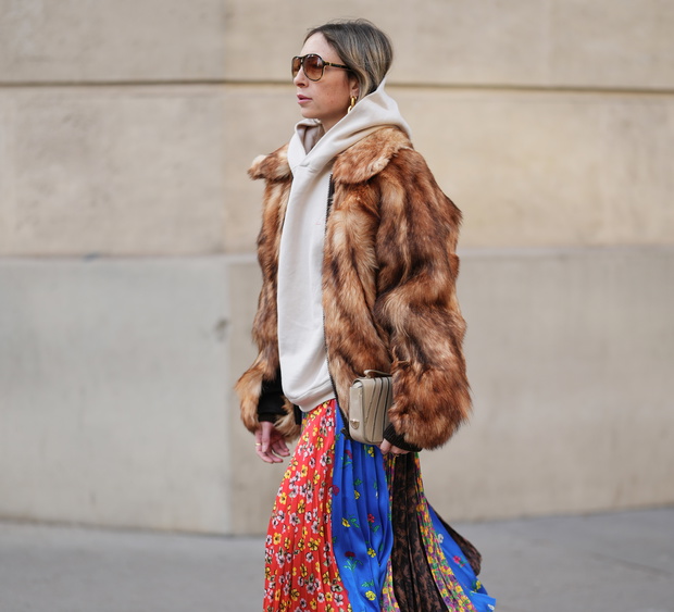 Fall floral skirt. Kwiatowa spódnica na jesień 2026