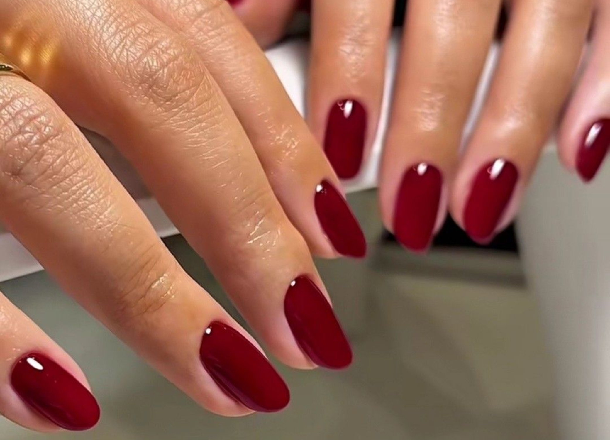 Vineyard Red Nails