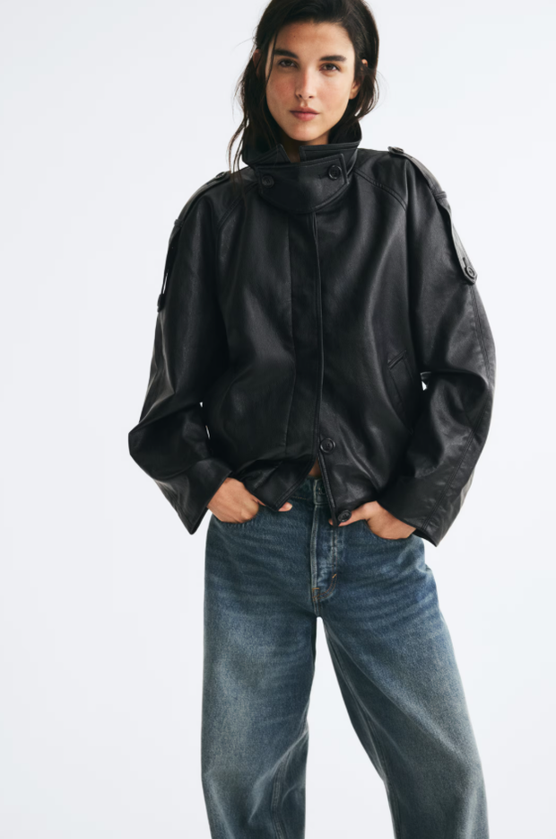 Kurtka biker H&M