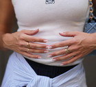 Blurred nails