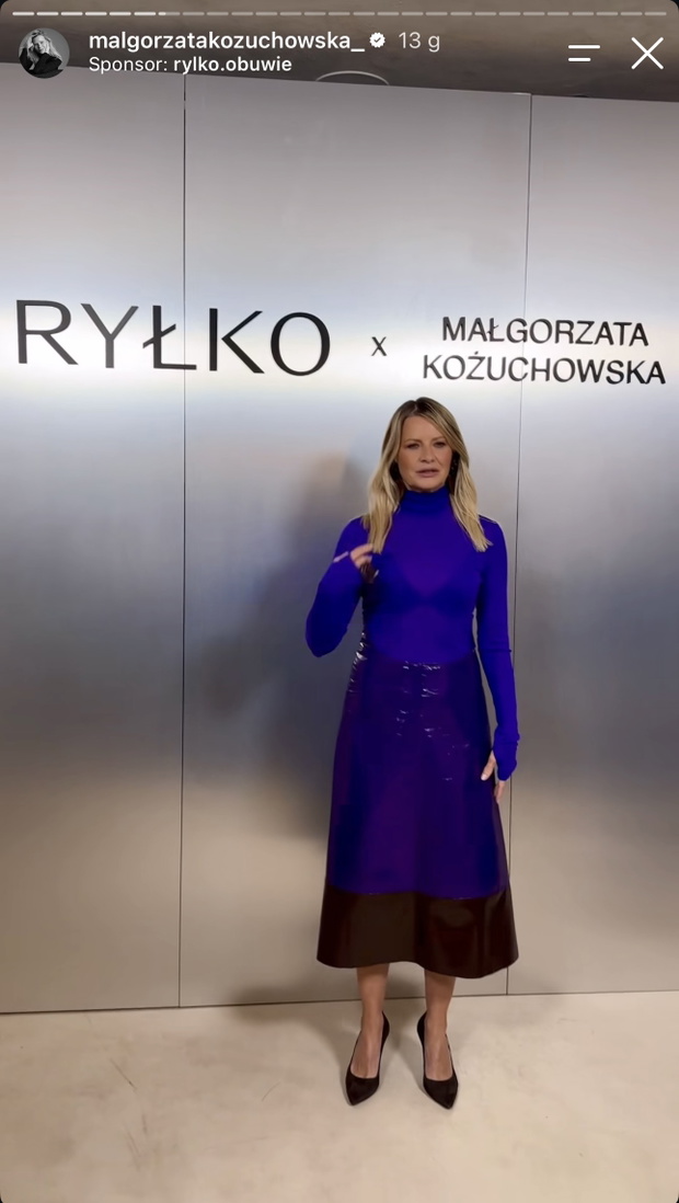 Małgorzta Kożuchowska w topie
