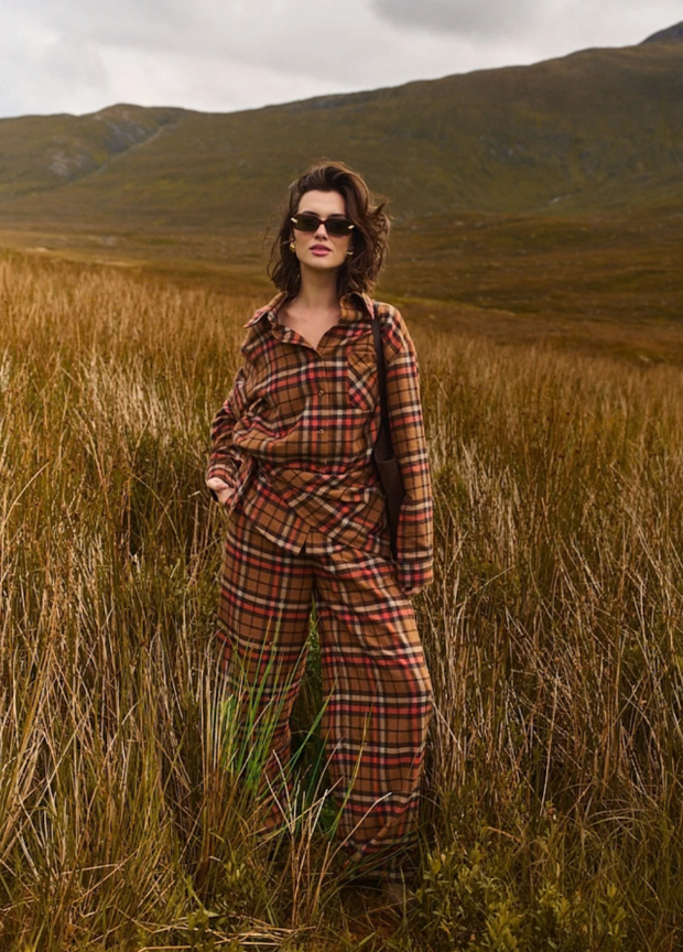 Zestaw Autumn Amberwood Plaid