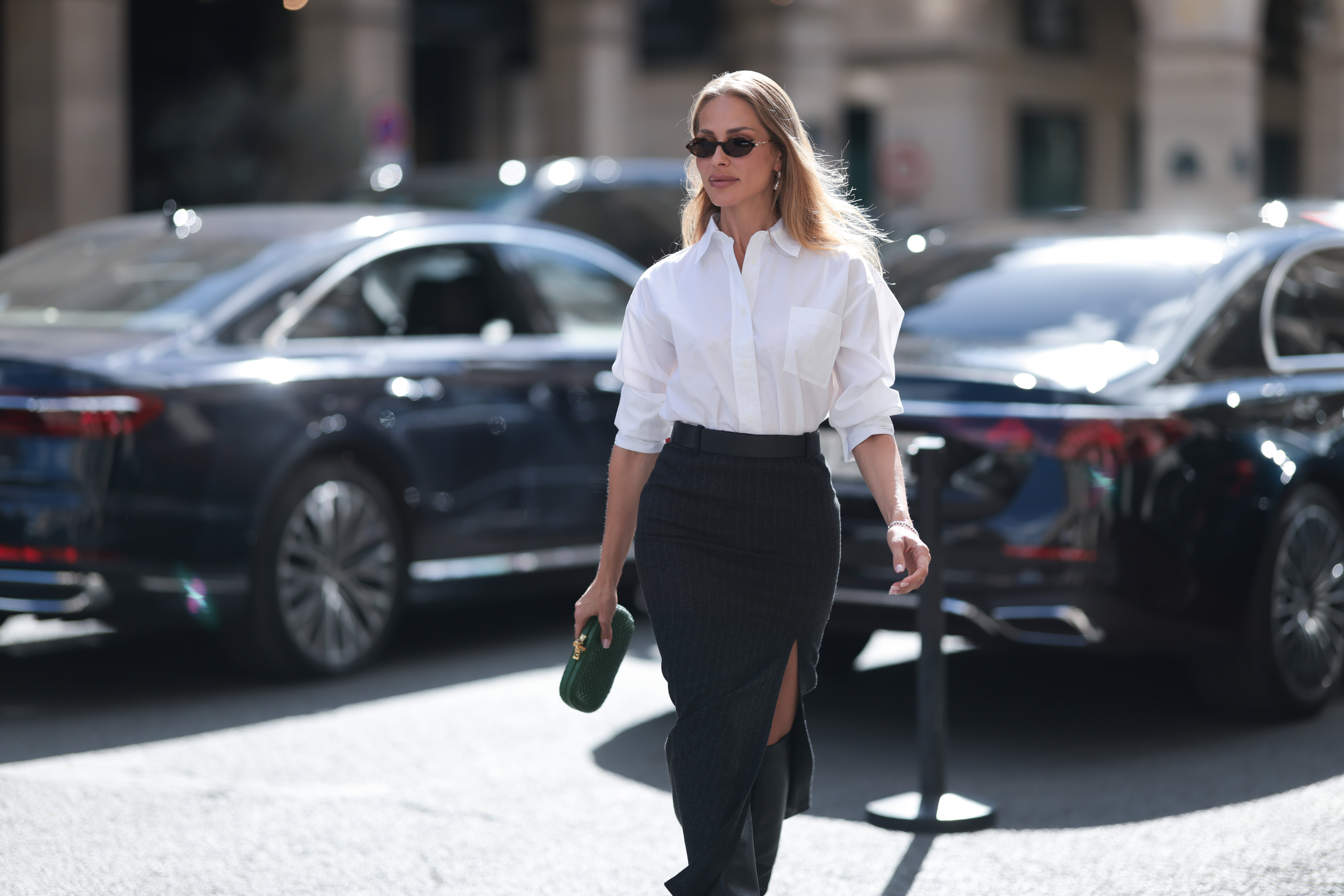 „Column skirt” zostaje na jesień