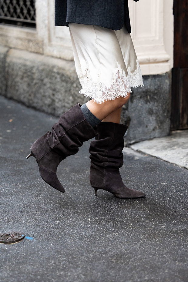 Slouchy boots