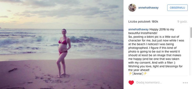 @annehathaway Instagram