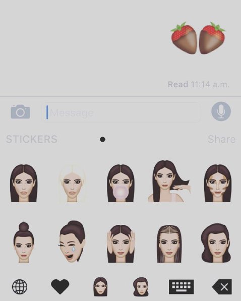 #Kimoji Instagram