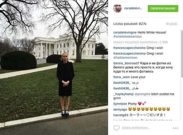 @caradelevingne Instagram