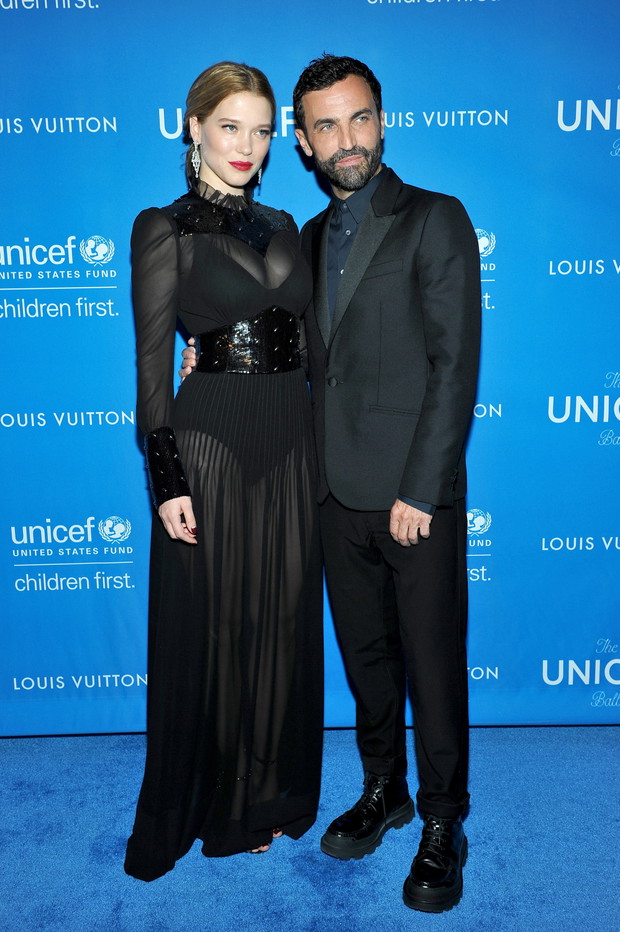 Lea Seydoux, Nicolas Ghesquiere / Louis Vuitton x UNICEF