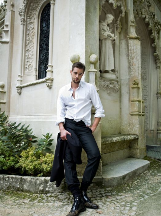 Mateusz Jarzębiak - Sesja w ogrodzie - TOP MODEL 4, fot. Mario Principe