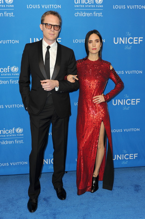 Paul Bettany Jennifer Connelly / Louis Vuitton x UNICEF