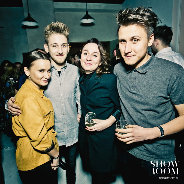 4 urodziny Showroom (48) Daria Biedrzycka (Instyle), Mateusz Tyszkiewicz, Marta Śliwińska fot. Michał Zaranek