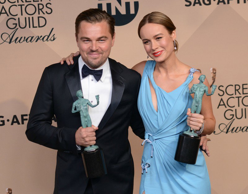 Leonardo DiCaprio i Brie Larsson  / East News