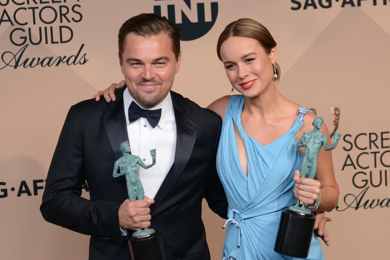 Leonardo DiCaprio i Brie Larsson / East News