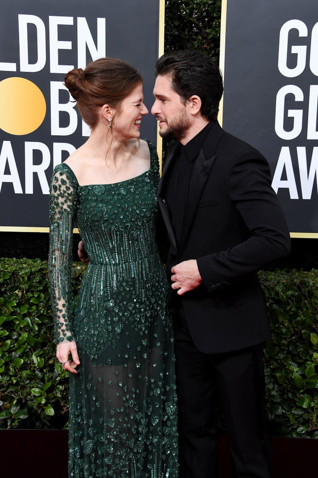 Rose Leslie i Kit Harington