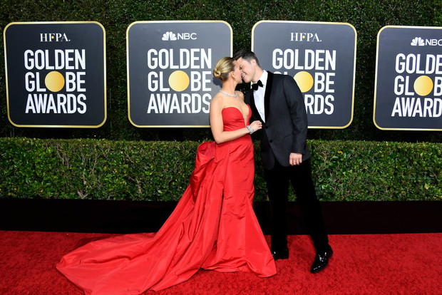 Scarlett Johansson i Colin Jost