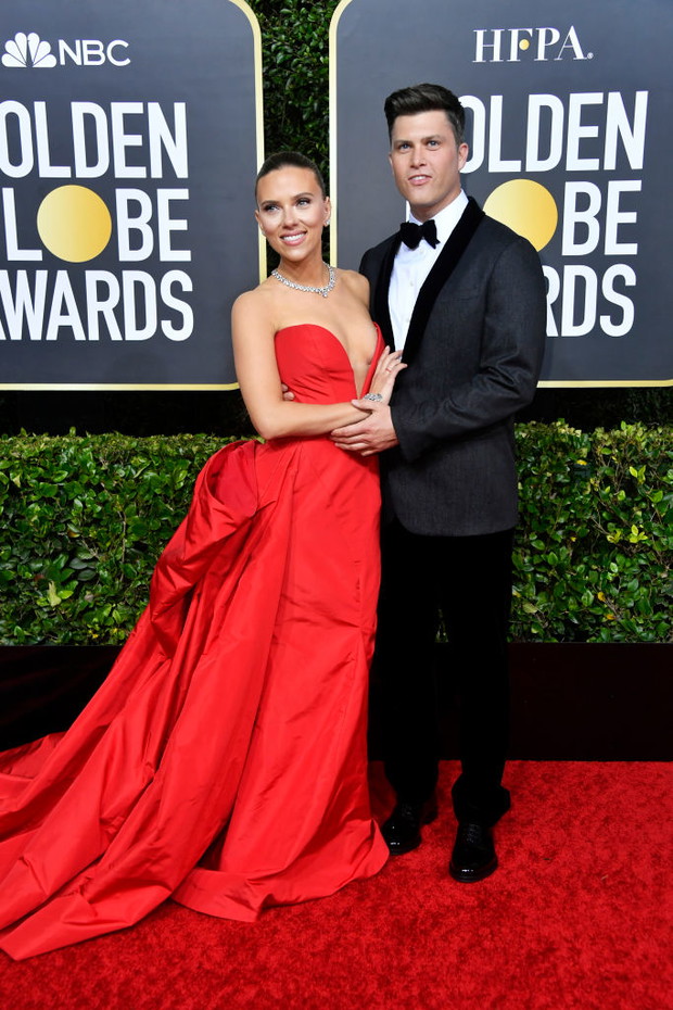 Scarlett Johansson i Colin Jost